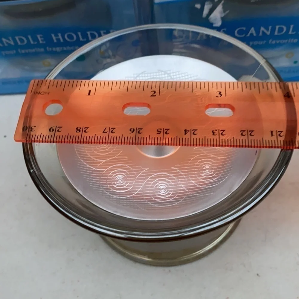 3/$20.  Glade Glass Candle Holder Bundle for Scented Oil